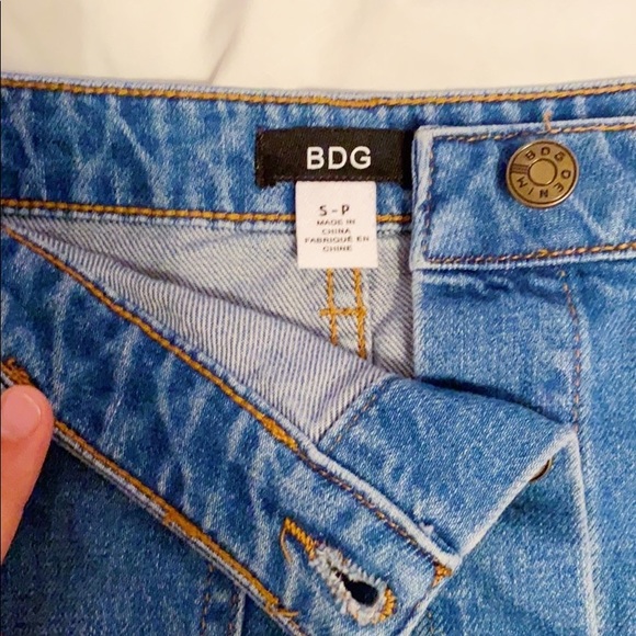 BDG button down denim skirt - Picture 3 of 4